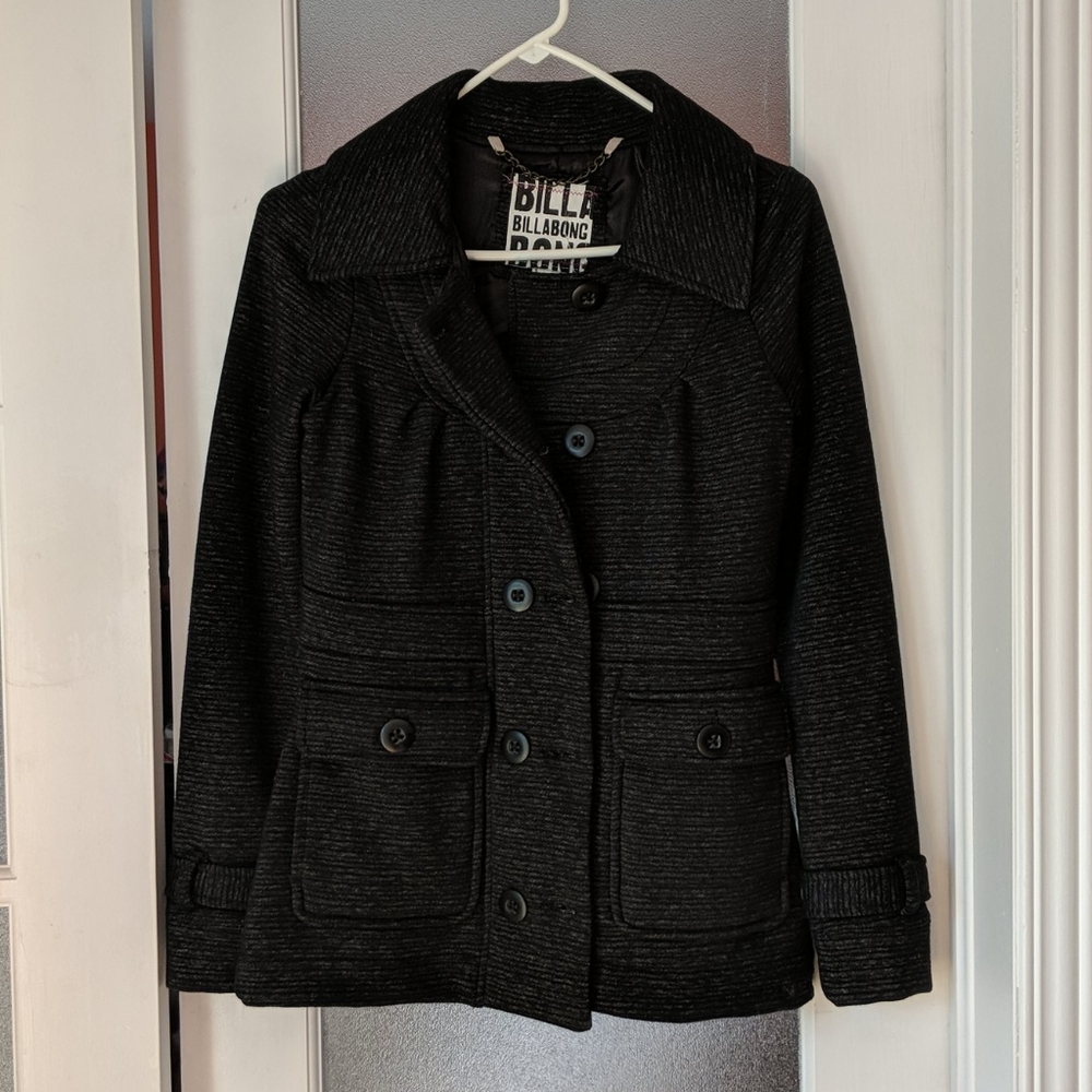 3/$50! Billabong dress up blazer vest size small